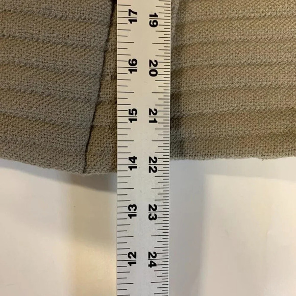 Iro Women's Mullen Combo Rib Knit Leather Sleeve Moto Jacket Size 42/XL - Picture 13 of 13